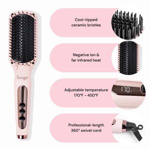 Le Vite Ceramic Straightening Brush.  Only used once.